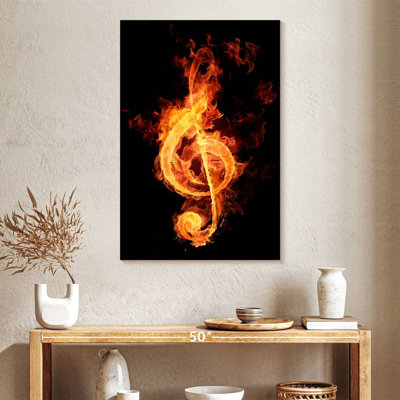 Abarca Flame G Clef
