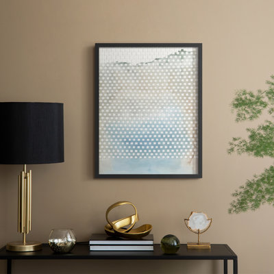 Sierra Weave I, reproduction encadrée - bois massif