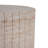 Outdoor/Indoor Lightweight Concrete Side Table,Travertine Finish