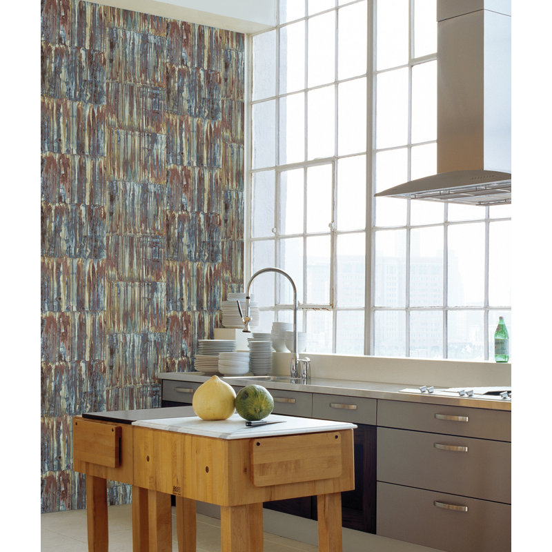 10m x 52cm Wallpaper Roll, Grey