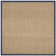 Auckland Bamboo Slat/Seagrass Natural / Blue Area Rug