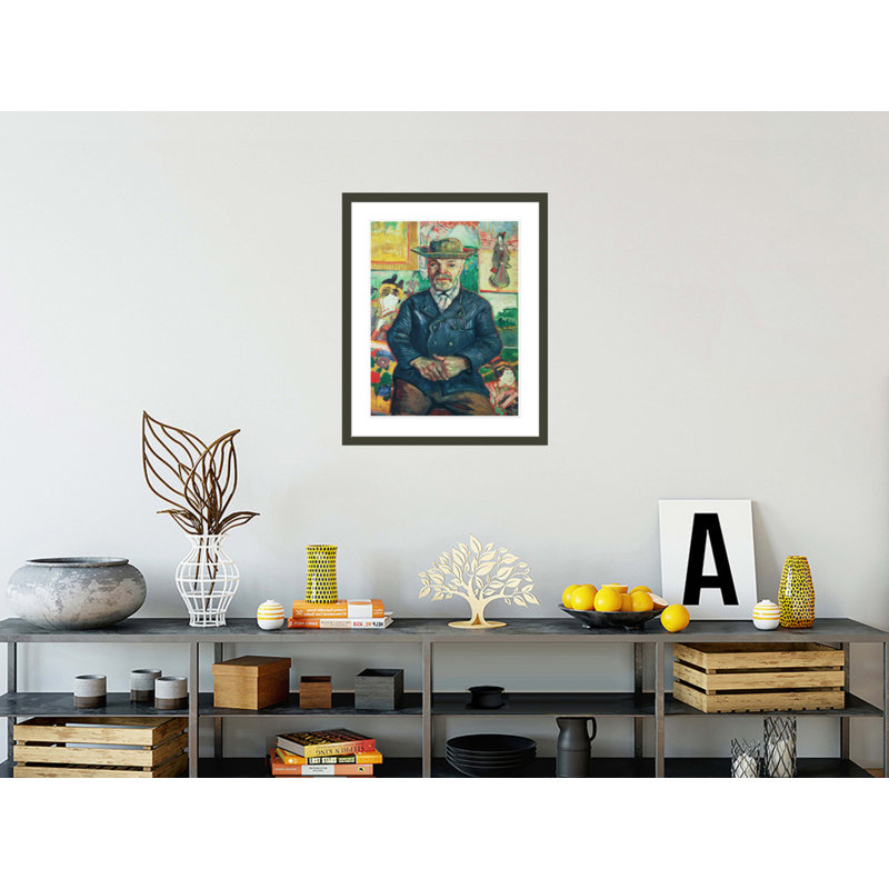«Pere Tanguy» par Vincent van Gogh, impression giclée encadrée, H 28,94 po x l 23,5 po