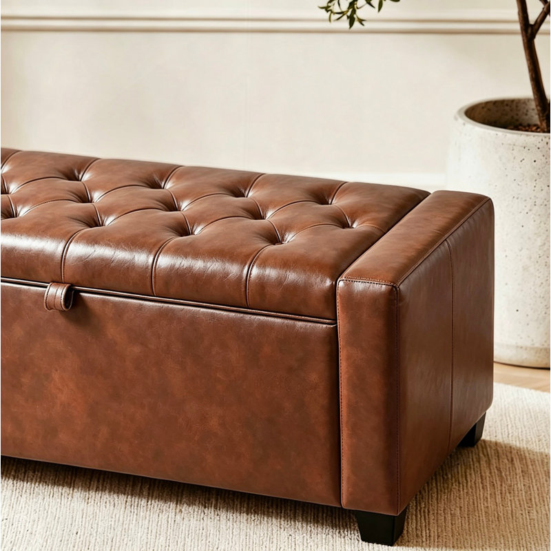 Banc de chambre avec rangement