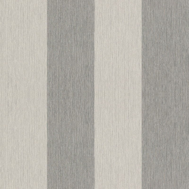 Papier peint simple à rayures élégantes, Gris