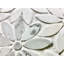 Carrelage mural de cuisine et salle de bain décoratif en marbre à bordure pressée en marbre 12 po x 12 po Tuscany-36946795