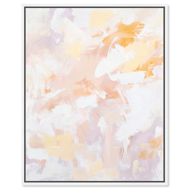 Décoration murale neutre Hazy Morning II par Art Remedy, cadre blanc, 24 x 30, H 31 po x l 25 po, Cadre blanc