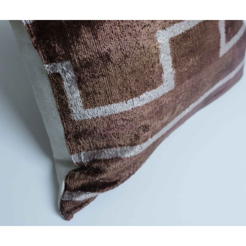 Bek Silk Square Pillow Cover & Insert
