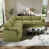 Green Linen Blend