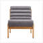 Chaise d'appoint avec structure en bois robuste-131256183