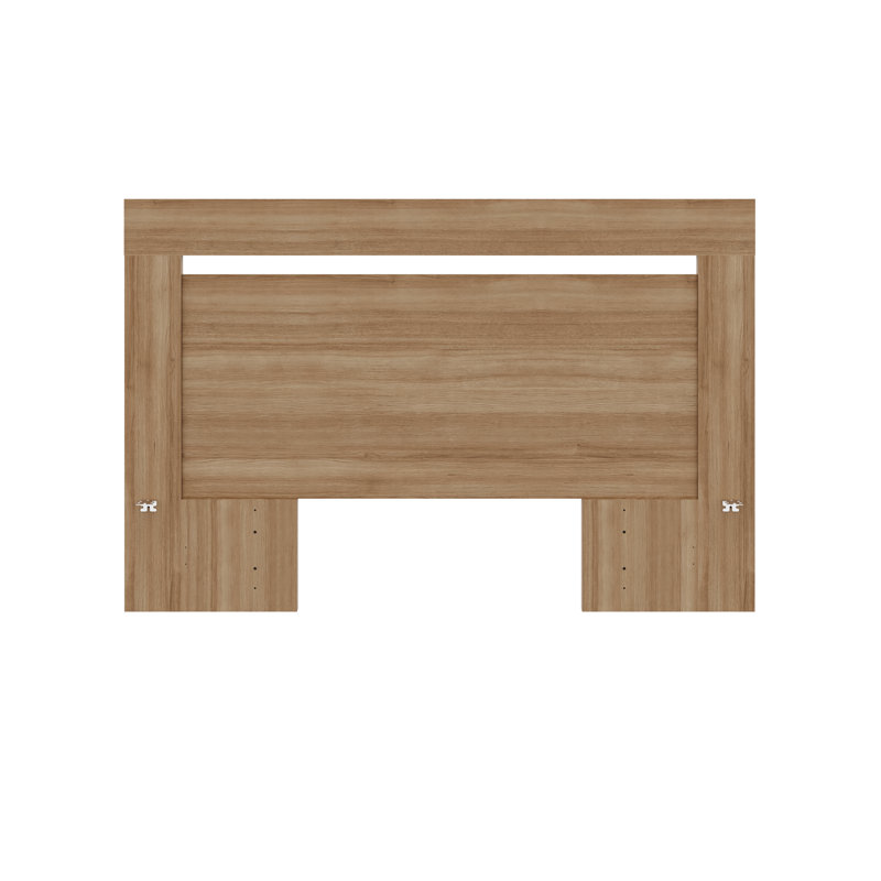 Malibu Headboard, Brown Oak, Full