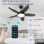 Protection des yeux Pales de source de lumière Pales de ventilateur à débit d'air élevé Ventilateurs enfichables en plastique ABS Plafonnier de plafond