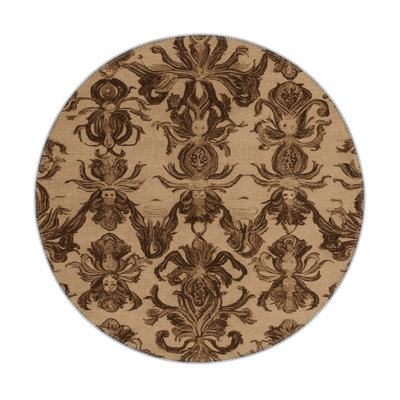 Tapis d'intérieur et d'extérieur brun français