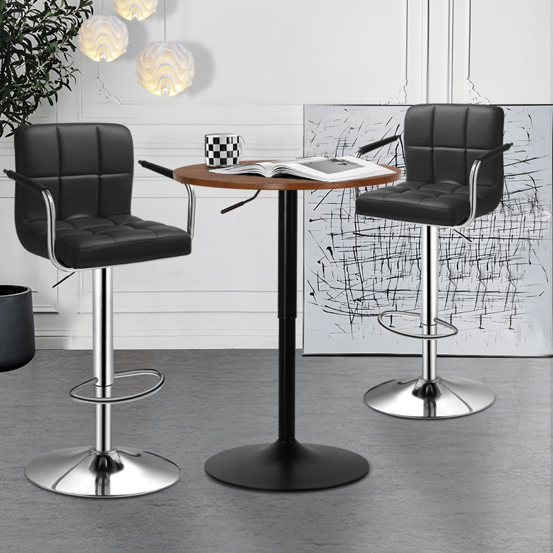 Ensemble de salle à manger Westmoor, Noir, Rouge, L 23,5 po x l 23,5 po