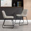 Chaise d'appoint revêtue de similicuir Davey-386379605