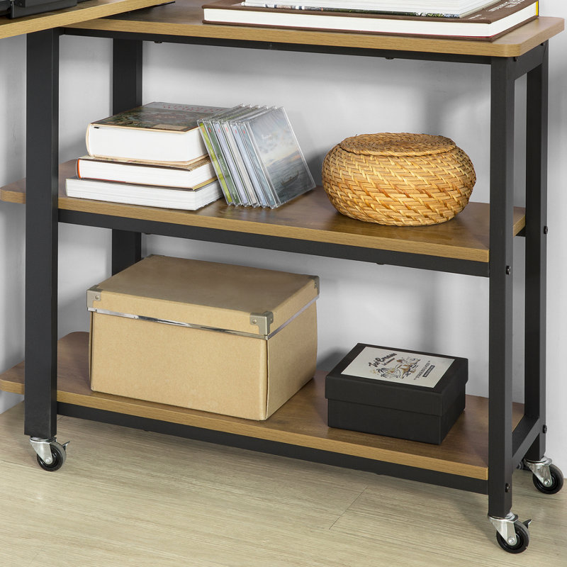 Giza End Table, Brown