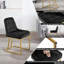 Aunna 49cm H Velvet Upholstered Metal Upholstered Back Cantilever Chair-211931470-236365541