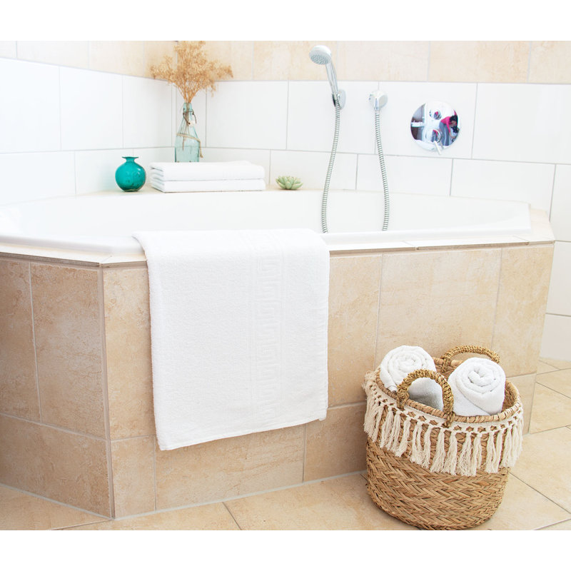 Lightweight Bath Towel, White