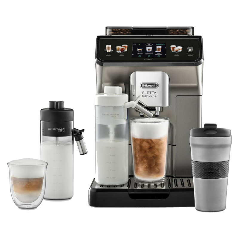 De'longhi Eletta Explore Bean to Cup coffee machine with Cold Brew Technology