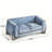 Boucle Loveseat(Navy Blue)-1012484691