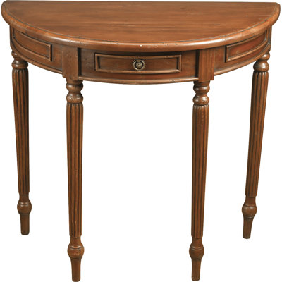 32.5" Solid Wood Console Table