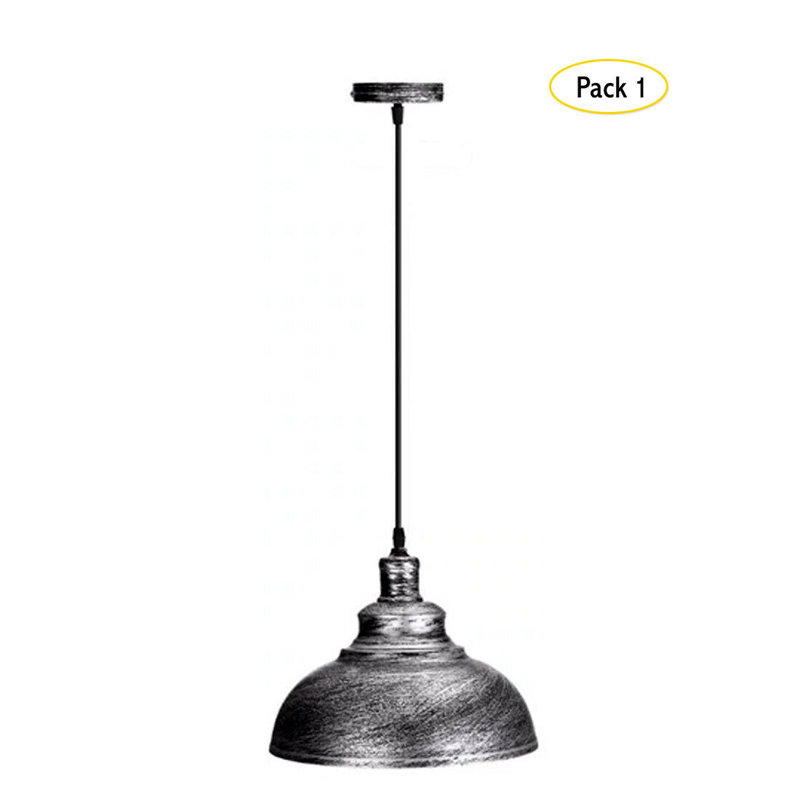 Reichenbach 1 - Light Black Dome Pendant