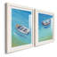 Anchored Dingy I Premium encadré mat - prêt à être accroché-1022267942-1022268126