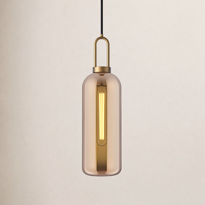 Minneapolis Single Light Glass Pendant