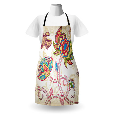 No Pattern Bib Apron