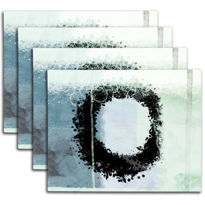 Napperon abstrait en polyester