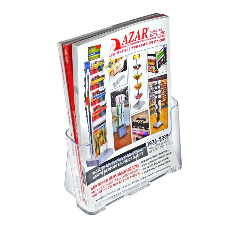 Porte-lettres format lettre pour comptoir ou mur, paquet de 2