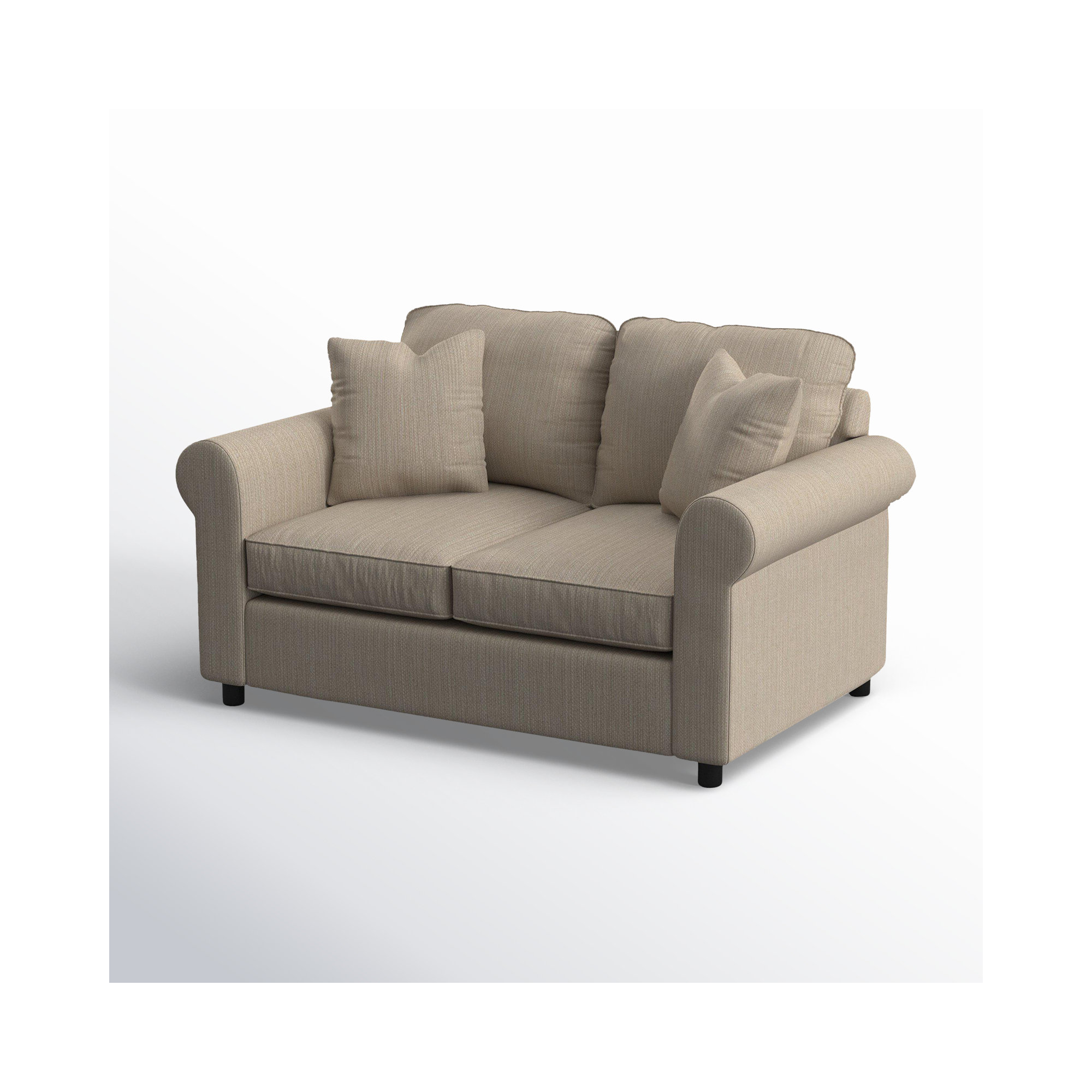 Warrington 60'' Upholstered Loveseat, Beat Sand Performance