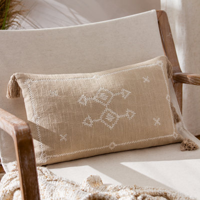 Folis Geometric Rectangular Lumbar Cushion