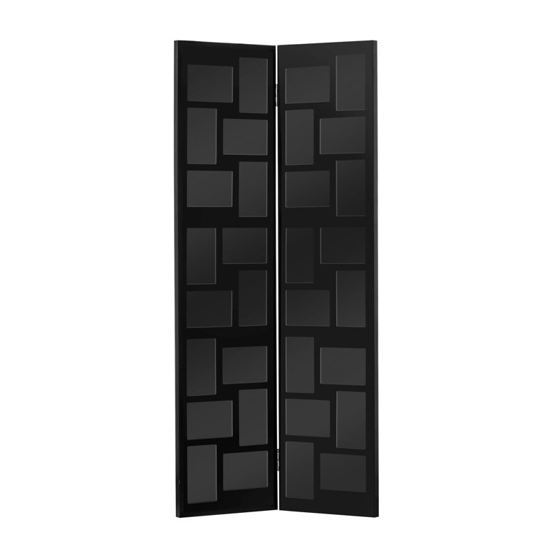 Black Metal Picture Frame - Set of 7
