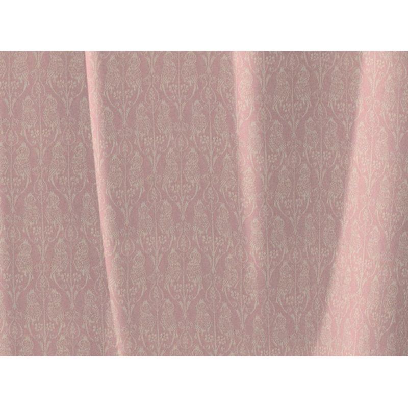 Wybron Little Parrot Eyelet Opaque Curtain, 145 W x 175 D cm, Pink/Rose