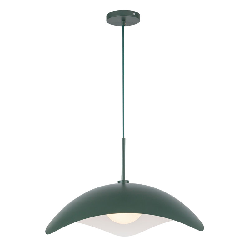 Kirby 22-In Pendant, Green