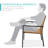 Ebern Designs Wicker Chairs, Stackable Outdoor Dining Furniture W/ Armrests-630177248