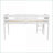 Twin Size Pine Wood Low Loft Bed with Convertible Ladder - No Box Spring Required, White for Second Bedroom