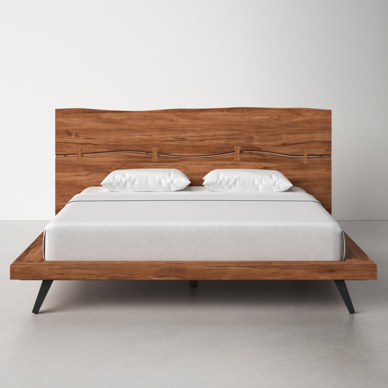 Allmodern Broughton Solid Wood Bed