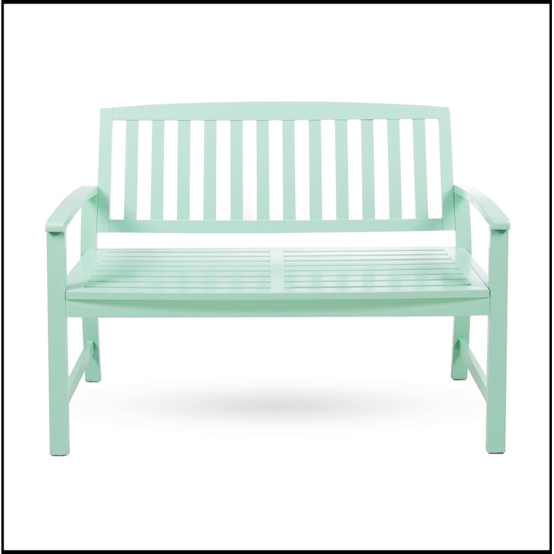 Banc en bois Farmhouse, Menthe