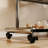 Modern Leather Coat Rack with Shelf-1622097509