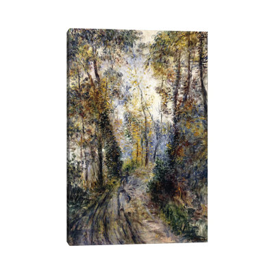 The Forest Path, 1871 by Pierre-Auguste Renoir - Painting on Canvas