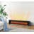 Duraflame Electric 51.5 " W Black Electric Fireplace with BTU 5200