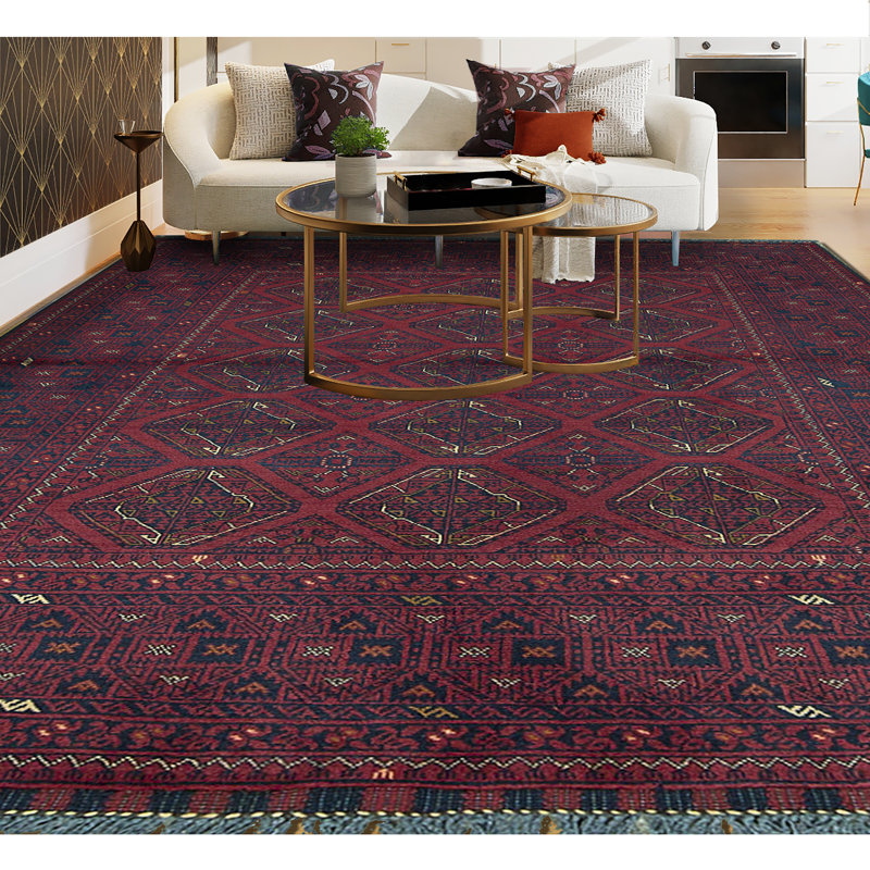 Afghan One-of-a-Kind 4'9" X 6'4" Area Rug
