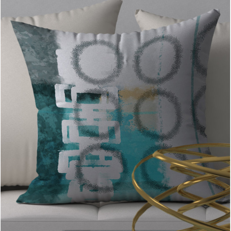 Housse de coussin carrée/insert, 20 po X 20 po