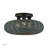 Albrechtice 3 Light Black Large Semi-flush
