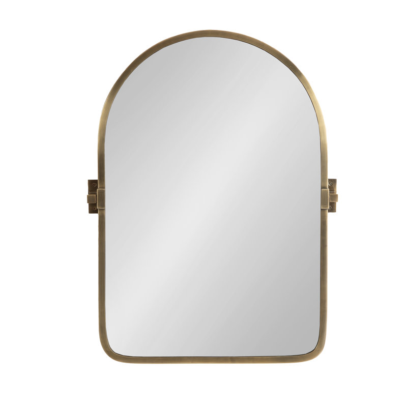 Elijah Metal Arched Pivot Mirror