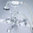 Stonington 3 Handle Deck Clawfoot Tub Faucet-19139527-19139521