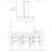 Athalla 4-Light Kitchen Island Linear Pendant Light