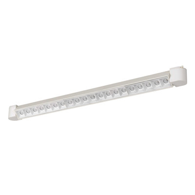 Projecteur mural DEL intégré à intensité variable Cal Lighting, blanc, 62 cm (24,5 po) de hauteur, 37 W, 2 010 lumens, 3 000 K, IRC 85, réglable