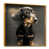 Gold Floater Framed Canvas